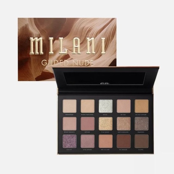 Milani Gilded Nude Eyeshadow Palette - Picture 2 of 7